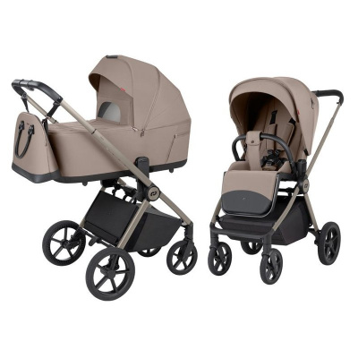 Коляска 2 в 1 Carrello Ultra F CRL-6557 2026 Vintage Beige